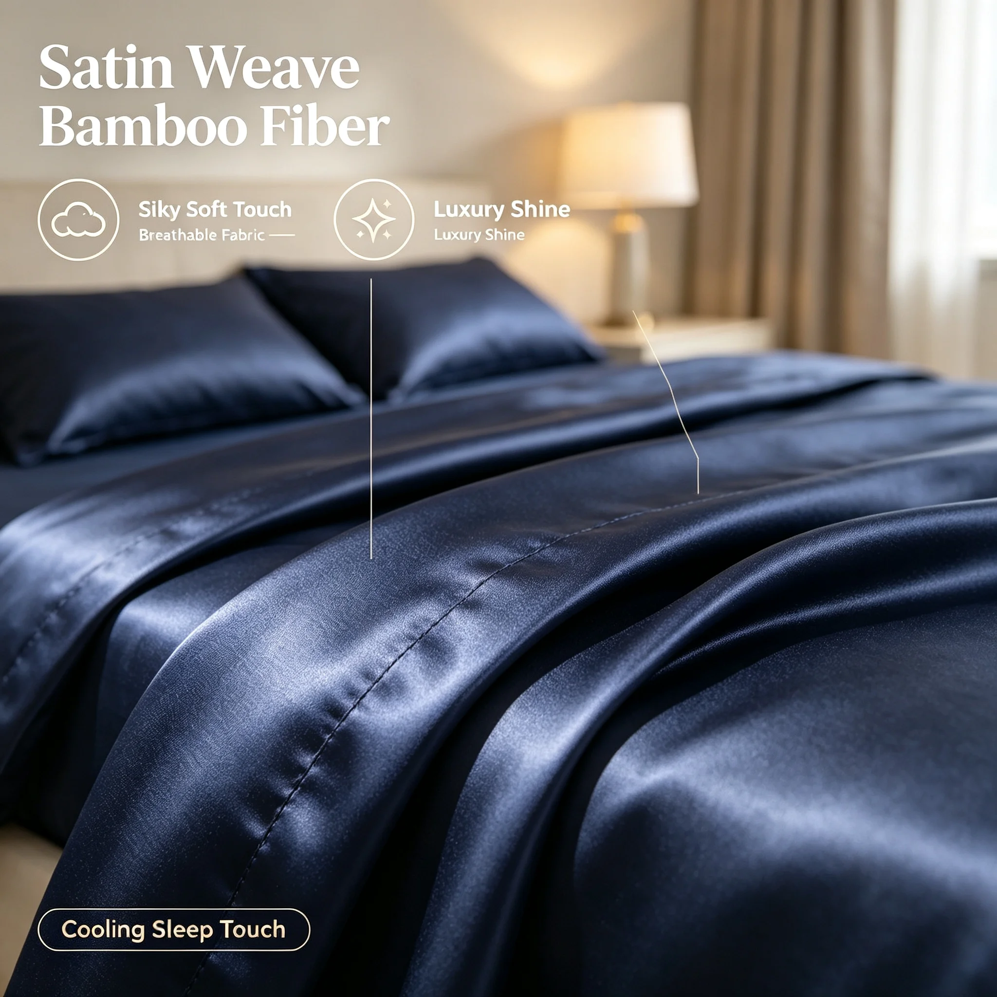 Zestaw pościeli z satyny wykon – Satin Pillowcase Silk recenzja i cena