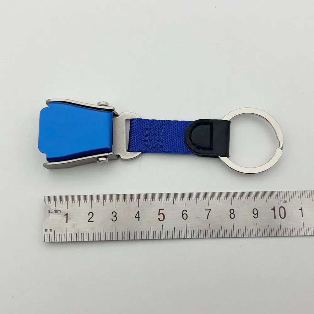 Creative Aviation Keyring Airline Mini Detachable Safety Buckle Keychain Airplane Flight Gift Car Key Chain Bag Charms Pendant