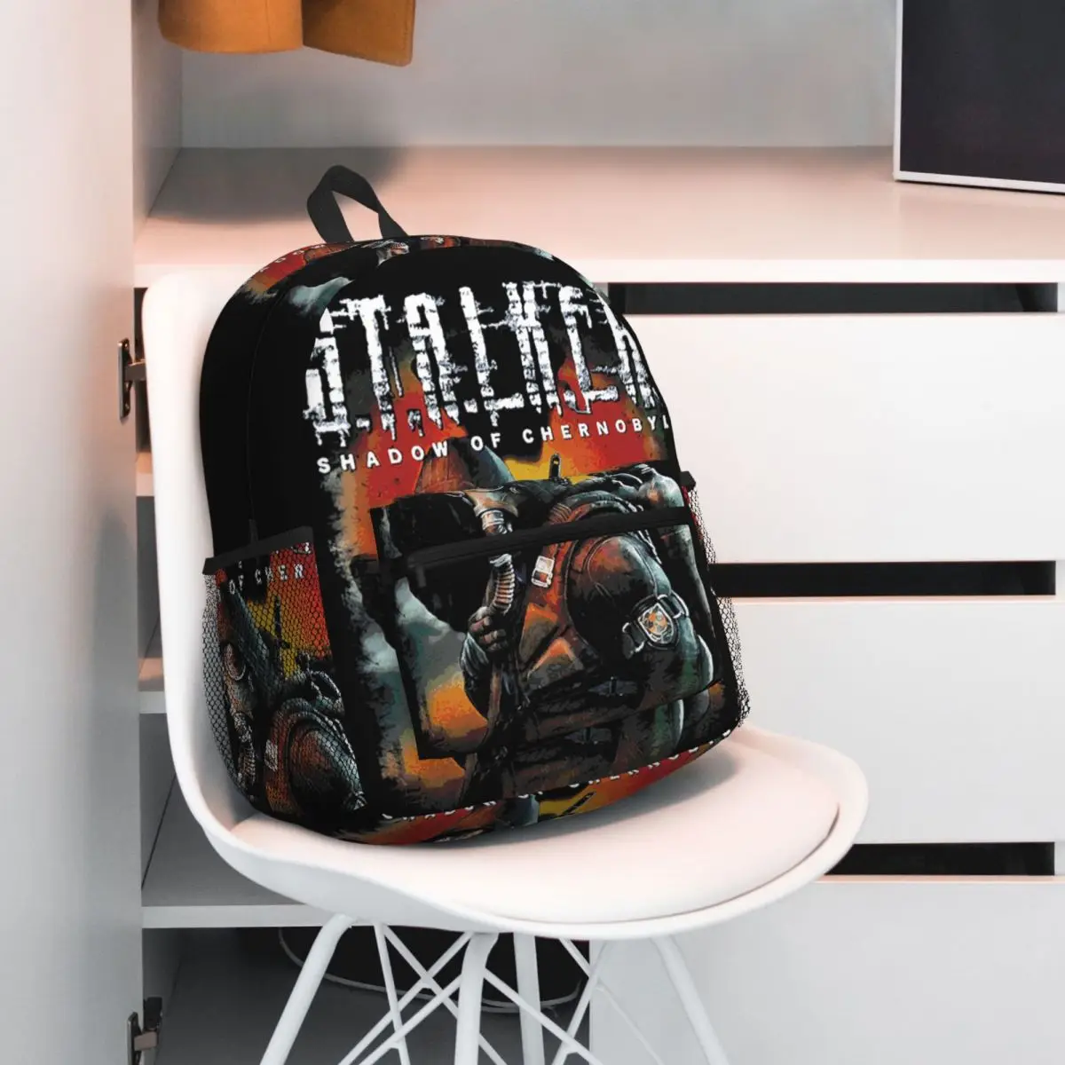 Stalker Shadow Of Chernobyl Backpack Student BookBag Children School Bag Laptop Shoulder Bags for Boys Girls