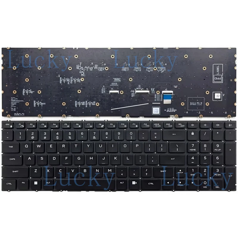 

Новая механическая клавиатура Cherry с RGB-подсветкой (US-раскладка) для Dell Alienware M18 R1 R2 P51E