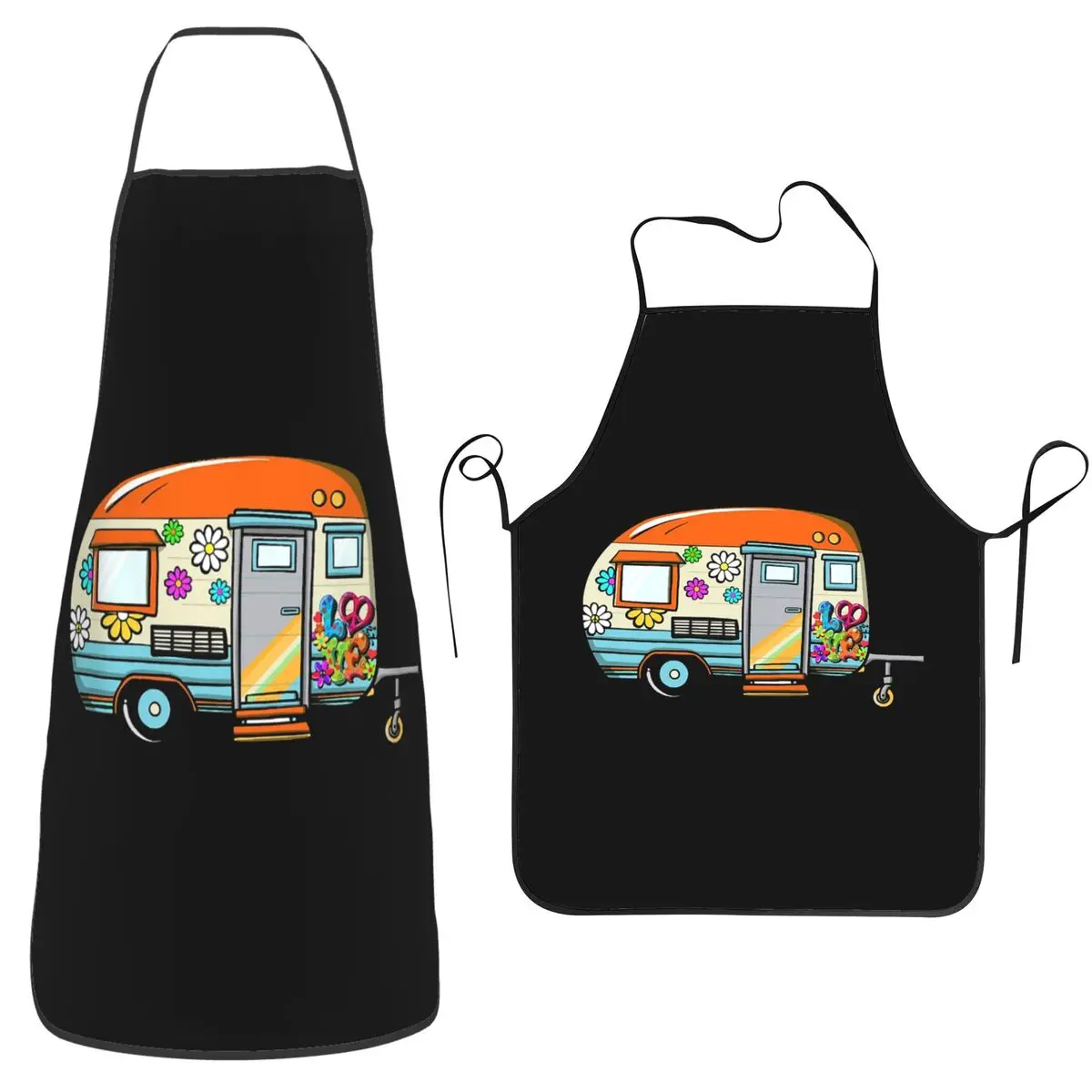 

Eriba1 Aprons Chef Cooking Baking Tablier Sleeveless Bib Kitchen Cleaning Pinafore for Women Men Painting