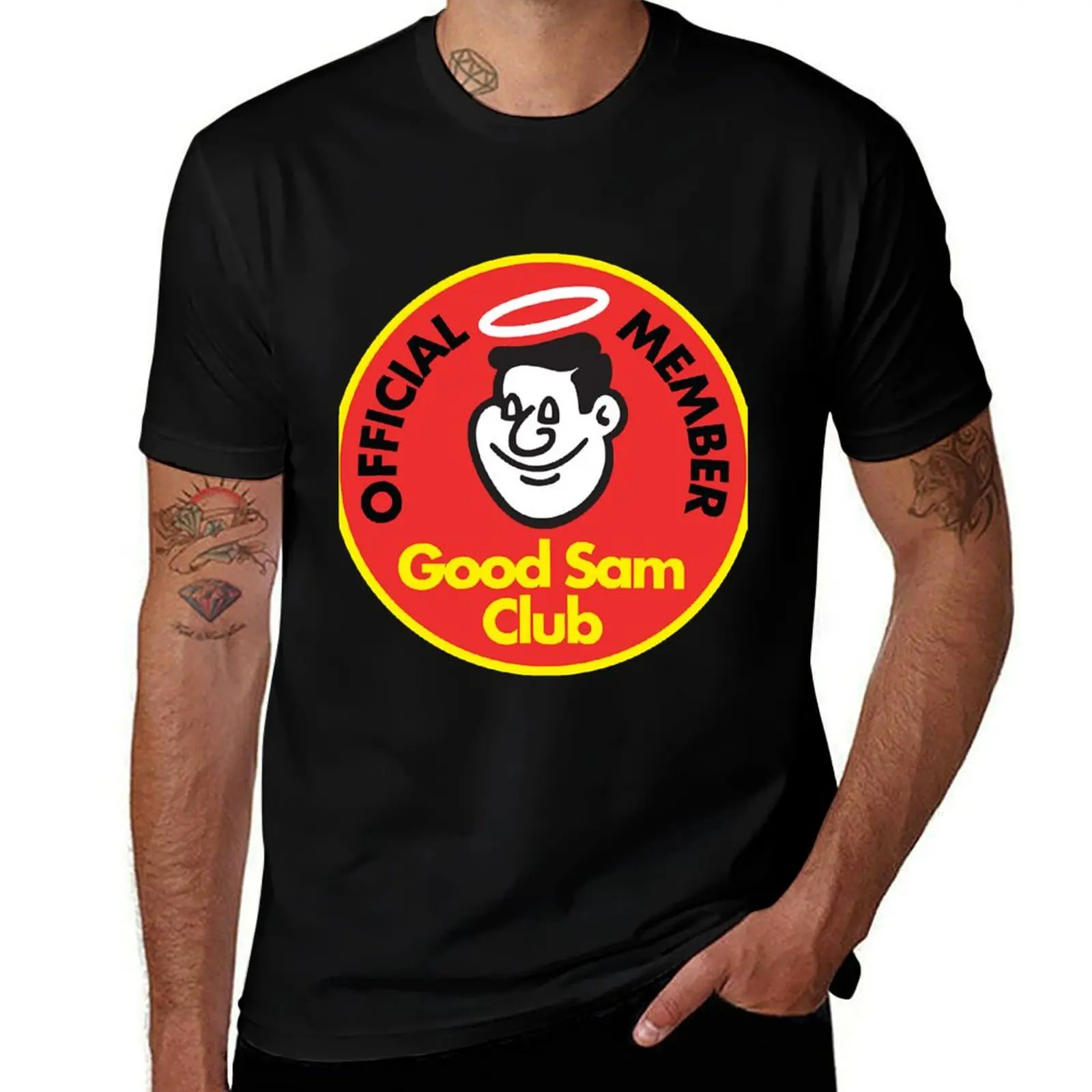 Good Sam Club T-Shirt essential t shirt plus sizes plus size clothes heavy weight t shirts for men