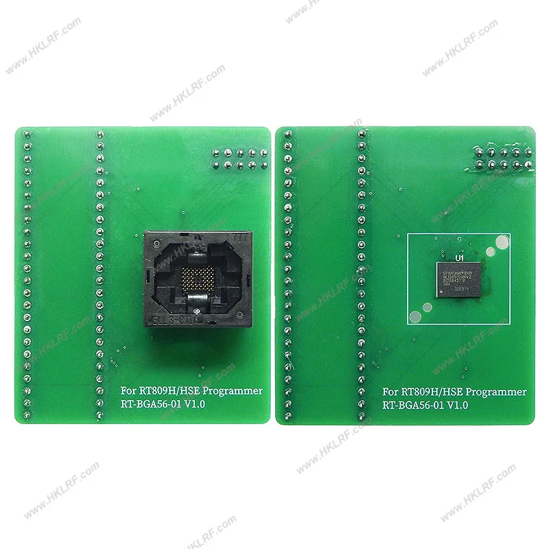 

RT-BGA56-01 V1.0 Adapter for RT809H Programmer Reading & Writing S29GL128S10GHIV20
