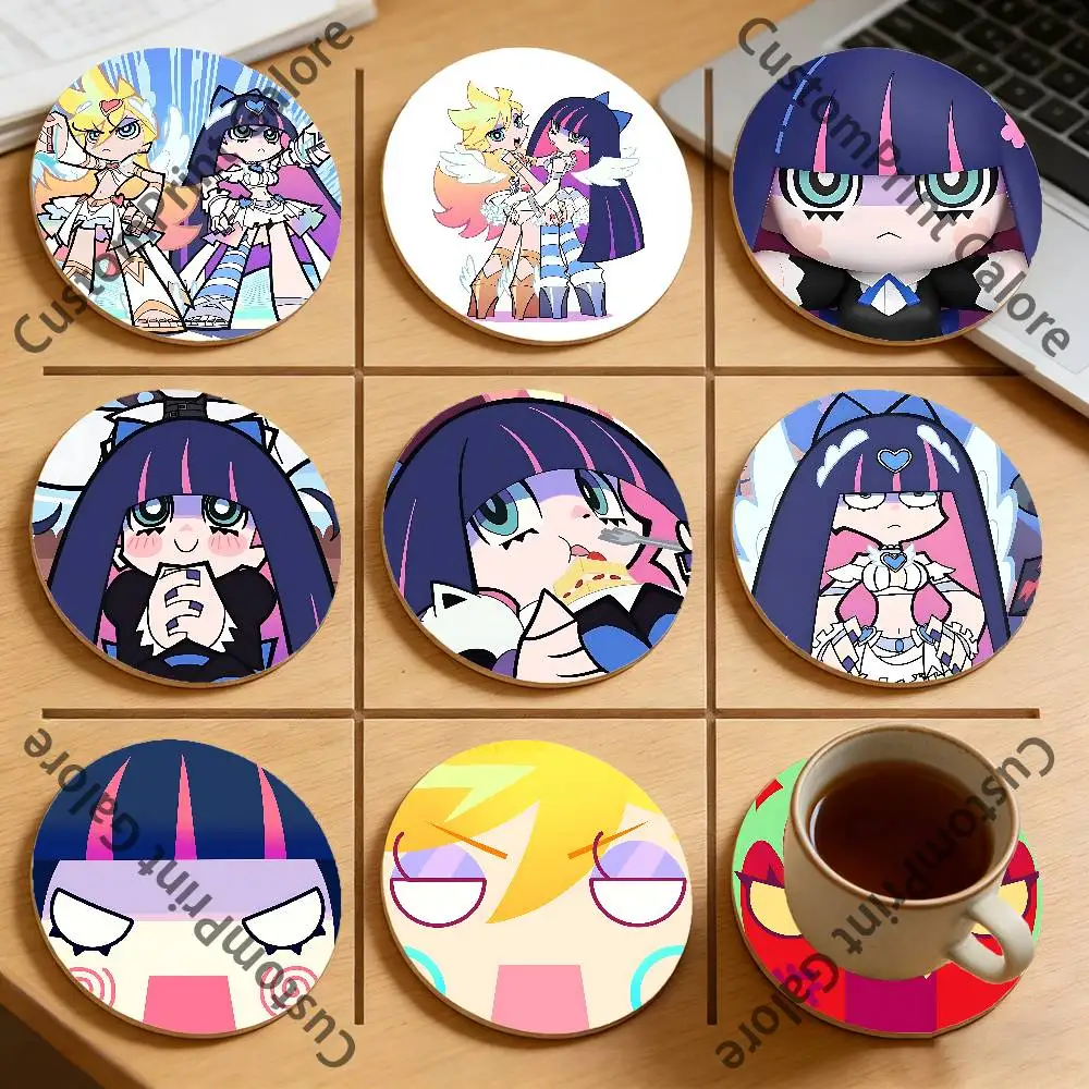 

S-StockingS Heat-Resistant Pine Coasters Lightweight Sturdy for All Drinkware Easy to Clean