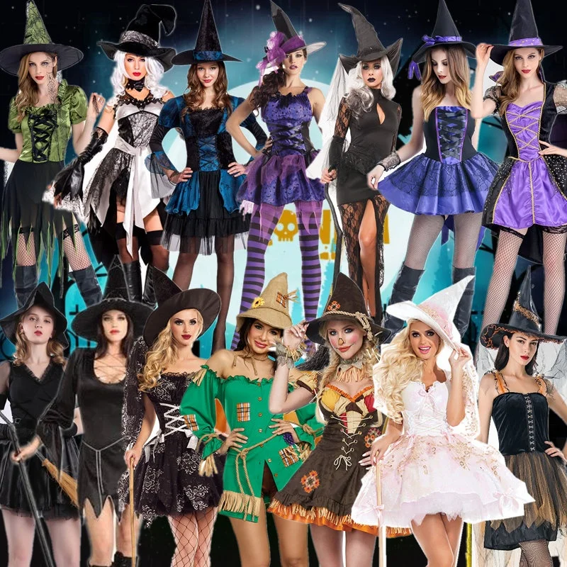 الكبار لوين تأثيري الساحرة الاسمية أداء زي الإرهاب الساحرة فرقة للمرحلة والأحداث تحت عنوان