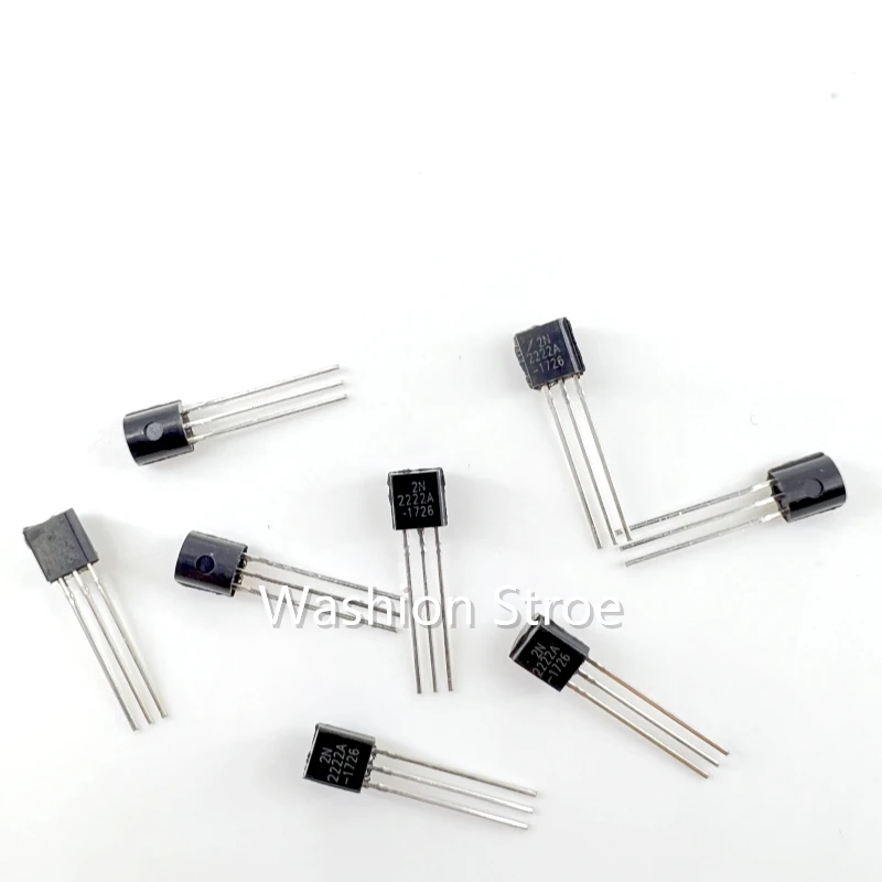 50Pcs/1000Pcs 2N2222 2222 TO-92 0.6A/30V NPN Power Transistor Electronic Kit
