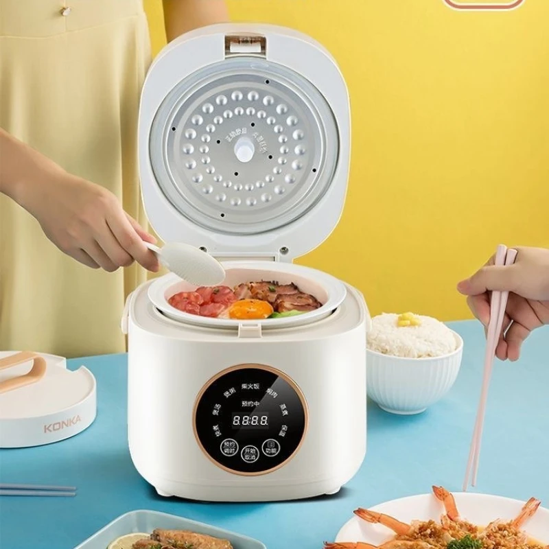 

Бытовая умная рисоварка с резервированием, многофункциональная маленькая мини-керамическая глазурь, рисоварка, прямой подарок