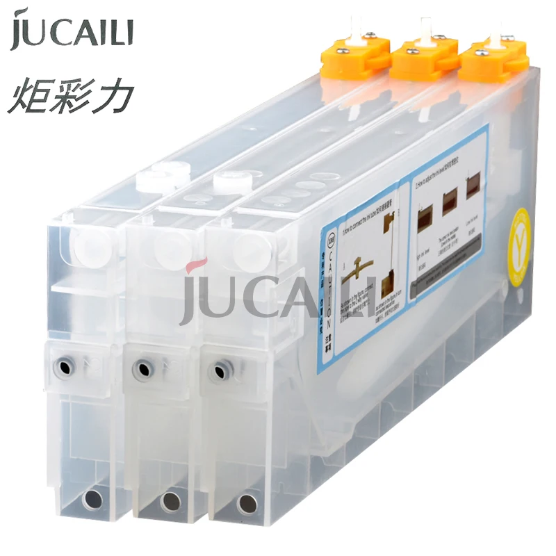 JCL 220ml Bulk Refill Ink Cartridge Empty for Mimaki Roland Mutoh Eco Solvent Printer Ink Supply System