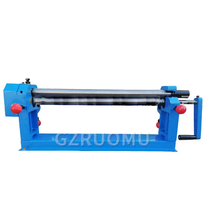 

SJ610 Manual Sheet Metal Plate Rolling Machine 610MM Hand Crank Reel Rounding Bender Iron Aluminum Bending Forming Roller Press