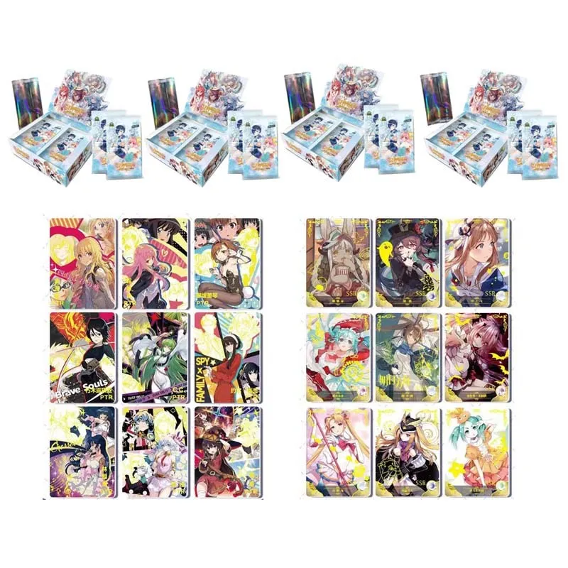 

Wholesales Goddess Story Collection Cards 2m11 Packs Booster Box Game Cards Table Toys