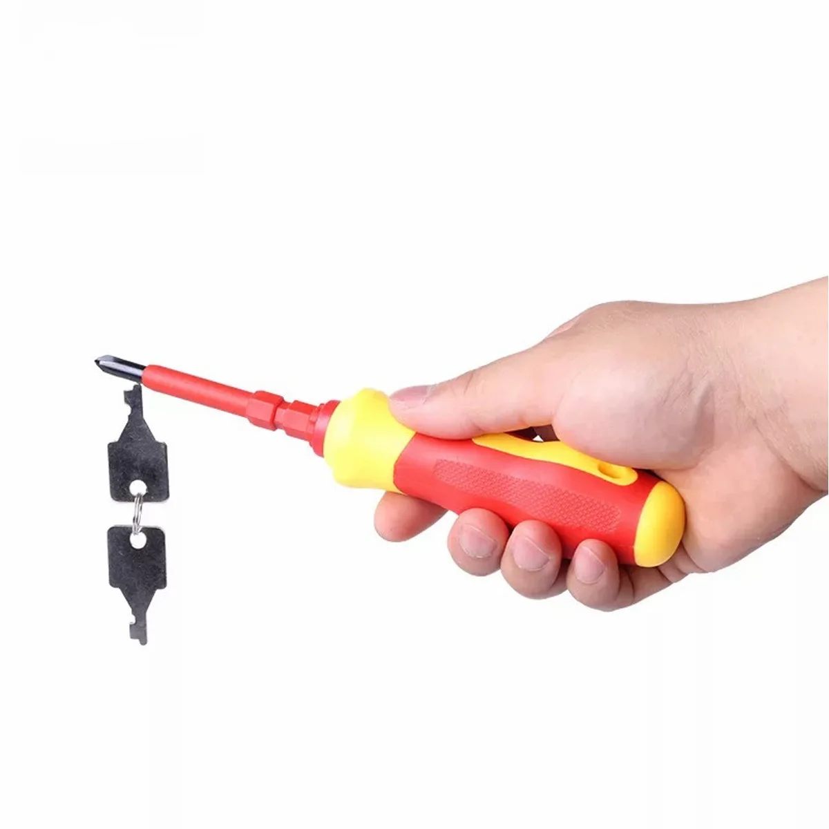 3/14Pcs VDE Insulated Screwdriver Set Slotted Phillips Screw Driver Bits Kit With Tester Pen Electricians Hand Tools