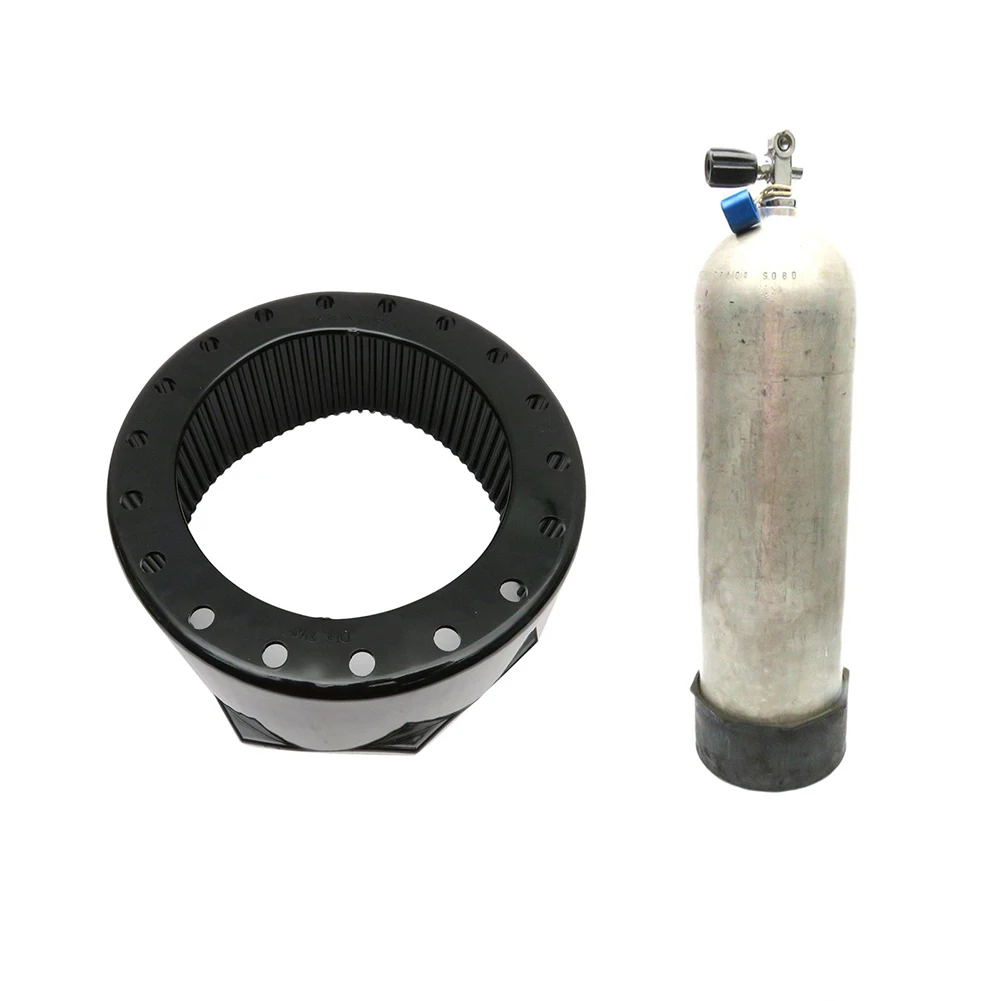 Diving Tank Boot Base Cylinder Bottom Holder Protection For Aluminum Tank For 12L/11L/7L Aluminum Alloy Gas Cylinder