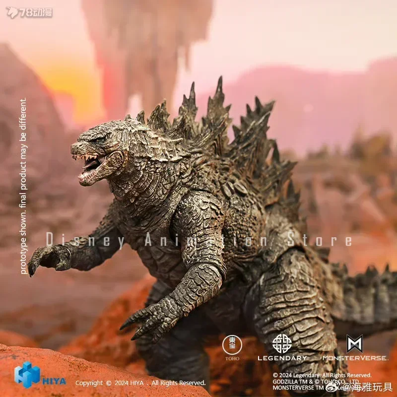 In Stock 100% Original Hiya Toys Exquisite Basic Godzilla VS Kong 2 Rise of An Empire  R Re-Evolution Action Toy Gift Godzilla