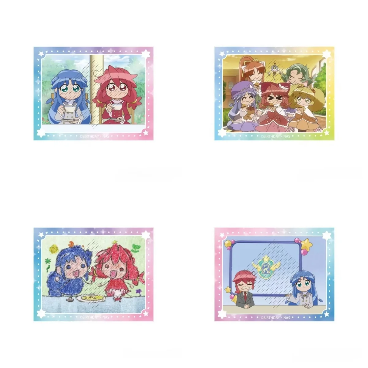 Fine Rein Milky Altezza Acrylic Standing Card Keychain Perimeter Toys C