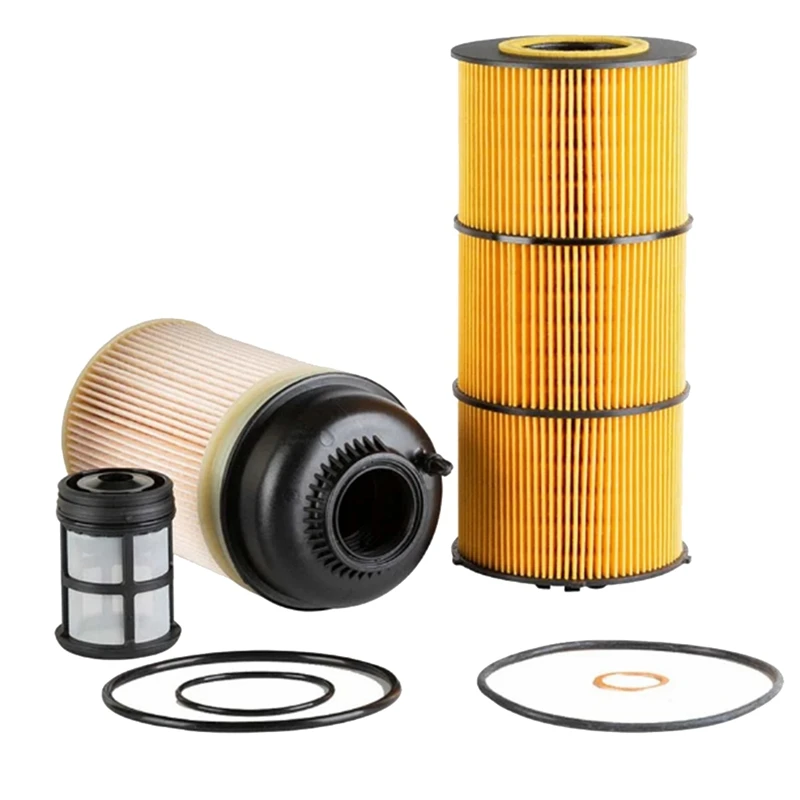 

Truck Engine Oil Fuel Filter With Gasket Fuel Water Separator PF9908 LF17511 For Donaldson Detroit Diesels Freightliner