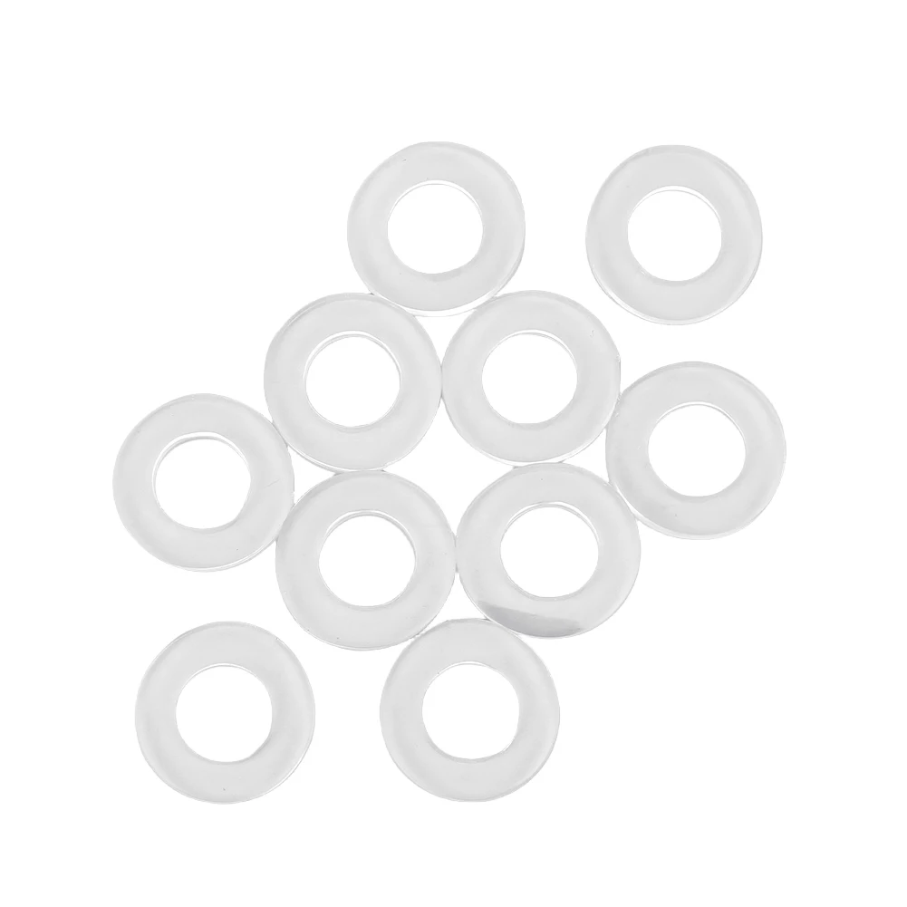 10PCS CO2 Adapter Gaskets Portable Silicone O Rings Seals Gaskets CO2 Quick Adapter Gaskets for Soda Machine