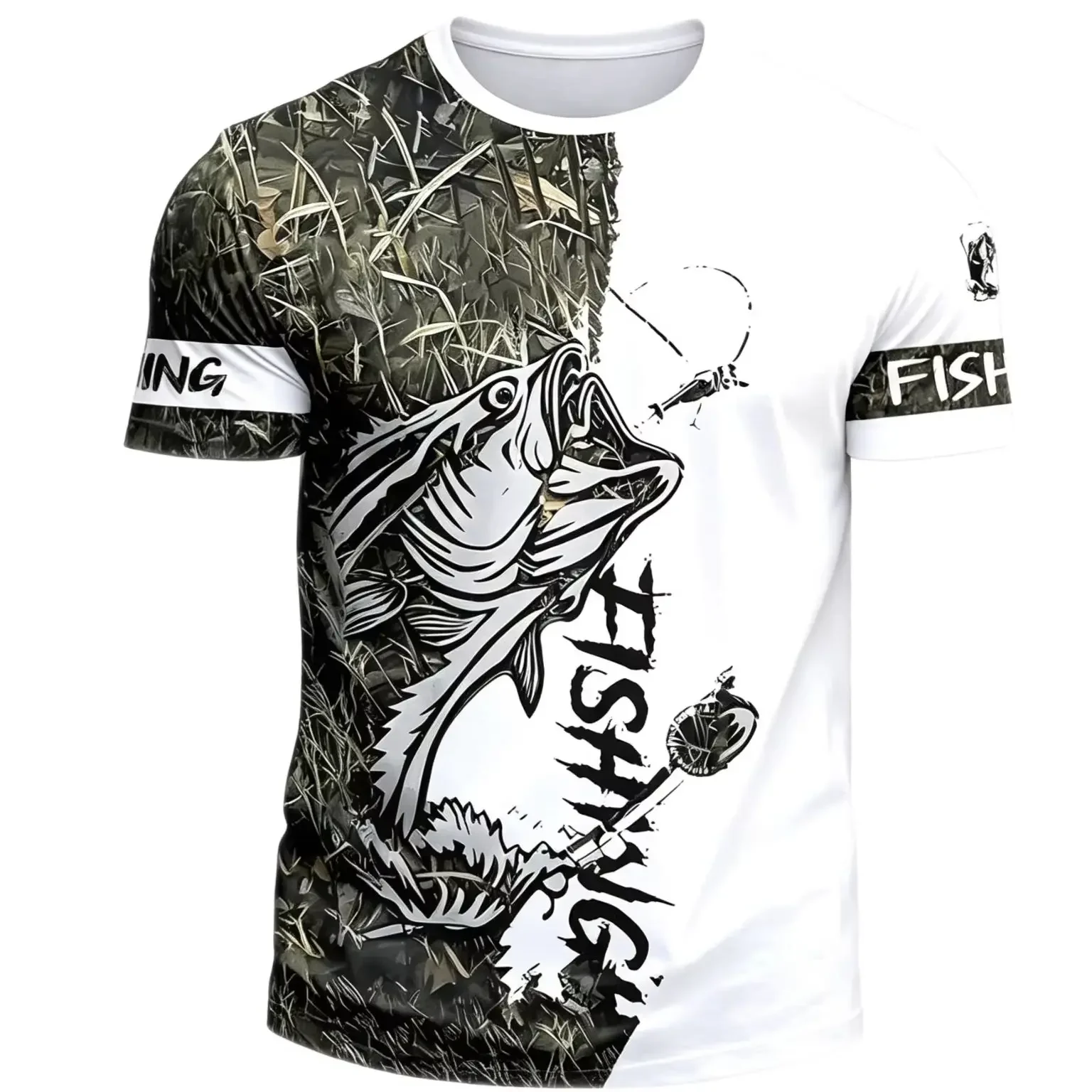 Fishing jersey quick drying sportswear short sleeve T-shirts soft lightweight fishing clothing outdoor jersey Fishing equipment