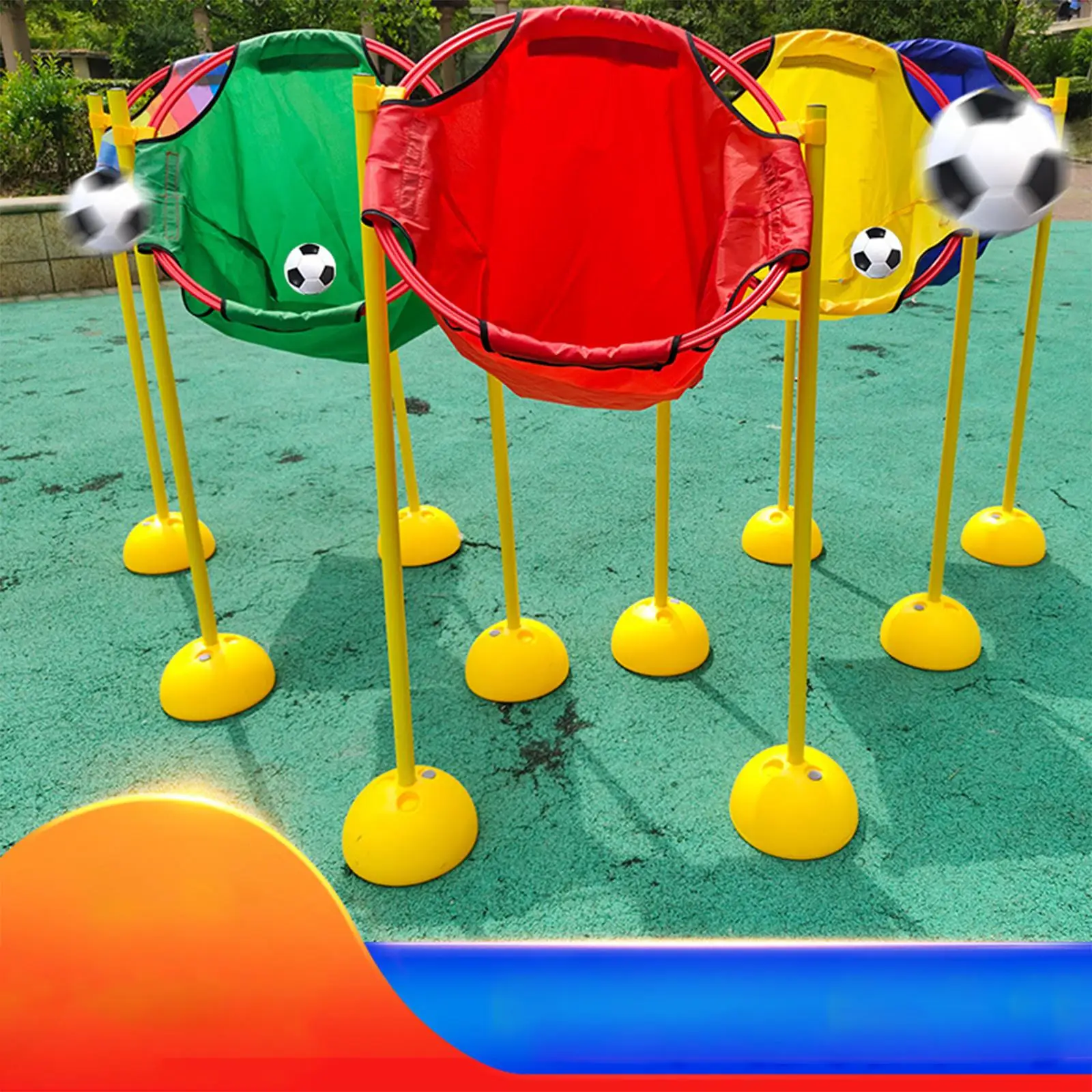 Throwing Ball Game Toys for Kids Sturdy PP Cloth Bean Bag Toss Board Early Learning Sensory Motor Skills Prop