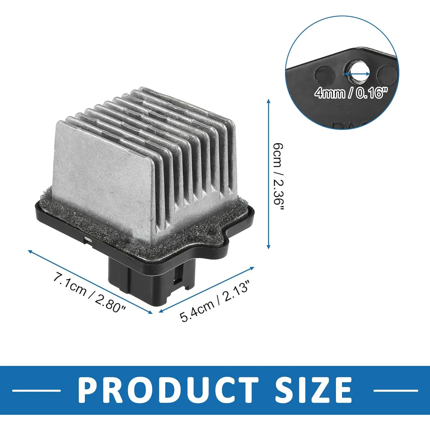 وحدة التحكم في محرك منفاخ HVAC المقاوم OEM 7802A006، وحدة التحكم في سرعة سخان التيار المتردد تناسب ميتسوبيشي 2007-2013 ​