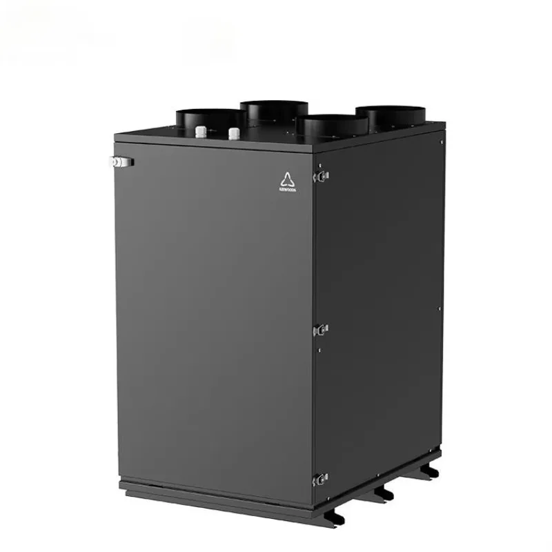 Heat Recovery Ventilation System With Heat Pump Cooling Heating Air Conditioning For Villa Flats Apartment ERV