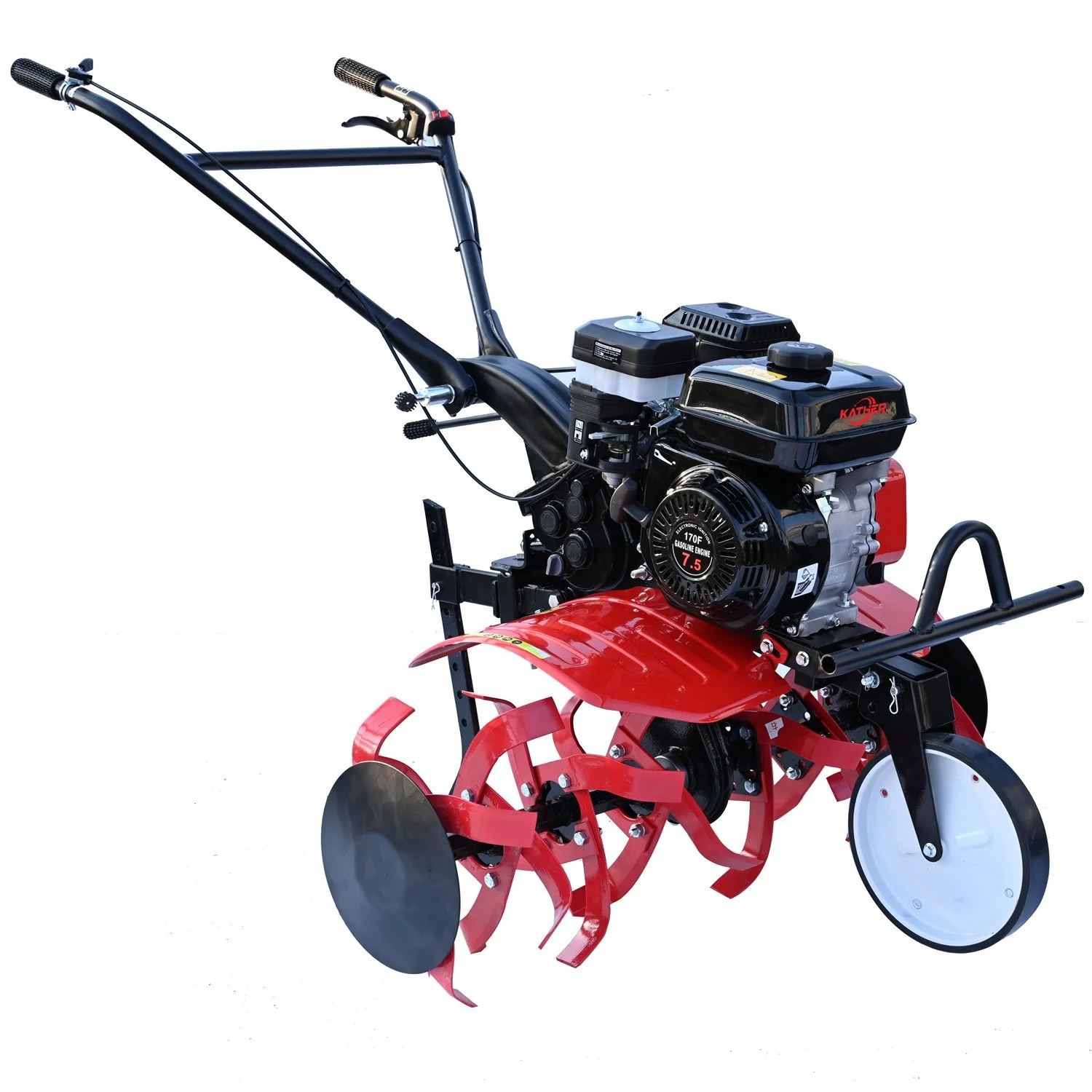 MEICHENG Chongqing Best Weeding Power Tiller Multifunctional Orchard Farm Subsoiler 7.5HP Petrol Cultivators  Weeder