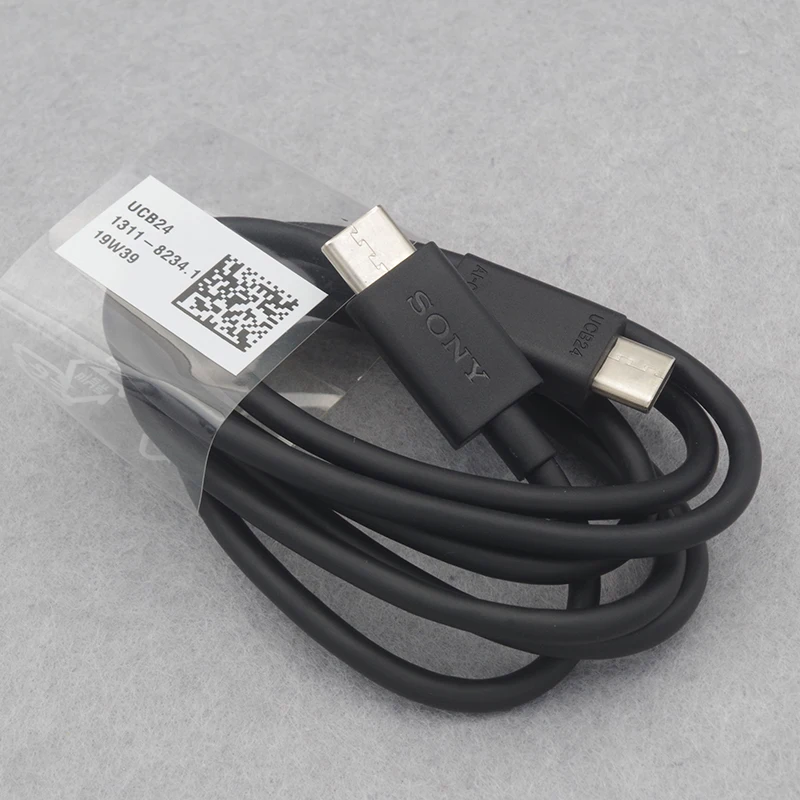 Replacement USB Cable 1M Orginal SONY UCB11 UCB20 UCB30 Fast Charger Type C Cord for Xperia Smart Phone Charging Cable