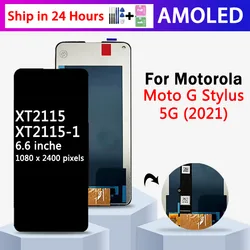 6.8 inch For Motorola Moto G Stylus (2021) LCD XT2115 XT2115-1 Display Touch Screen Digitizer Assembly For Moto GStylus 2021 lcd