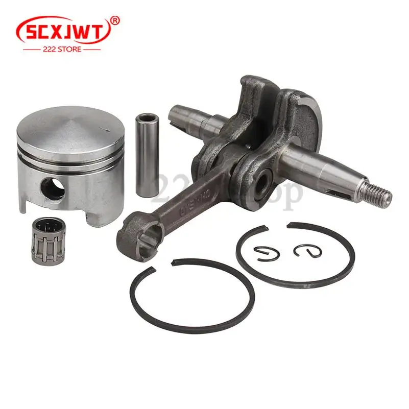 Motorcycle 40-6 44-6 Semicircle Crank Crankshafts for 47cc 49cc 2 stroke engine pocket bike scooter Mini dirt bike ATV Quad