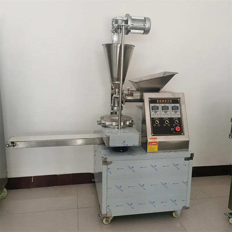 Fotografia 4: Máquina Automática de Fazer Momo e Kibbeh em Aço Inoxidável de Grau Alimentício, Motorizada e de Alta Eficiência para Uso em Restaurantes