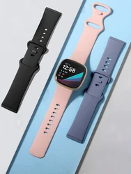 Strap for Fitbit Versa 3 4 Sense 2 band Smartwatch Accessories replacment wristband Sport silicone Bracelet Fitbit Versa 3 Strap