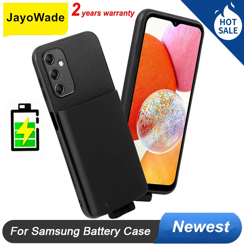 

JayoWade 5000Mah Battery Case For Samsung Galaxy S9 Plus A25 A24 A34 A54 A73 5G 4G S23 FE S23FE Charger Case Phone Power Bank