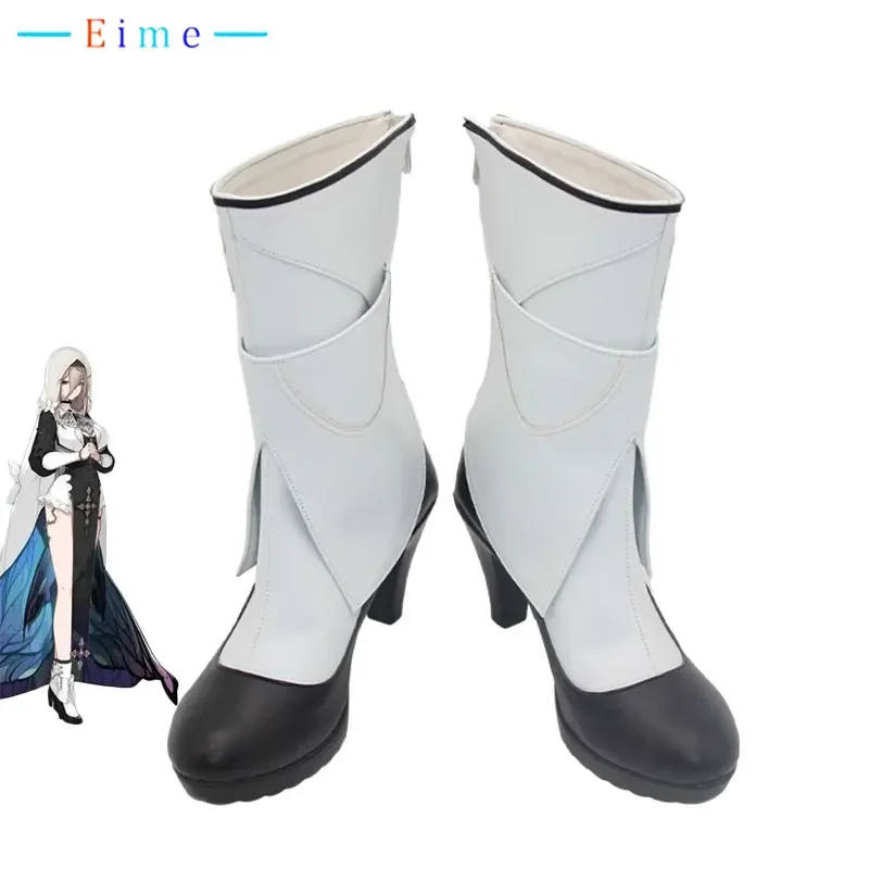 Spiel Honkai Impact 3 Aponia Cosplay Schuhe Halloween Karneval Stiefel Anime PU Leder Schuhe Cosplay Requisiten Nach Maß