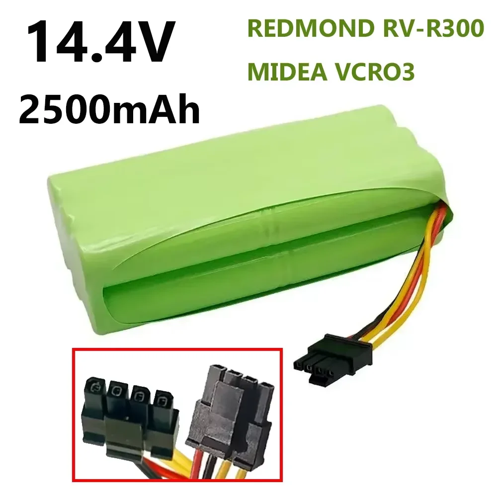 

2500mAh AA Rechargeable Battery 14.4V Ni-MH for Ecovacs Deebot Deepoo X600 ZN605 ZN606 ZN609 Vacuum Cleaner Robot