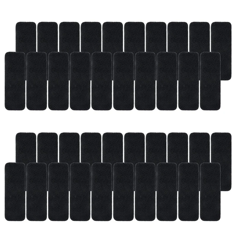 

ABRU-40 Pcs Ceiling Fan Blade Filters Ceiling Fan Air Filters Fan Air Purifier Pads Coconut Carbon Ceiling Fan Air Filter