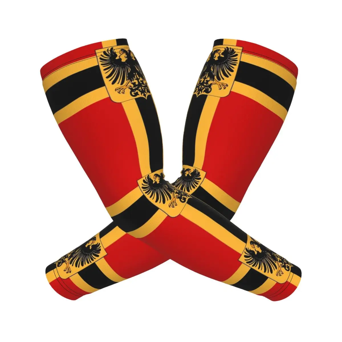 Германия DK Рейха Империя флага Рукава Мужчины Женщины Защита от солнца и ультрафиолета Татуировки Прикрытие Спорт Охлаждение Велоспорт