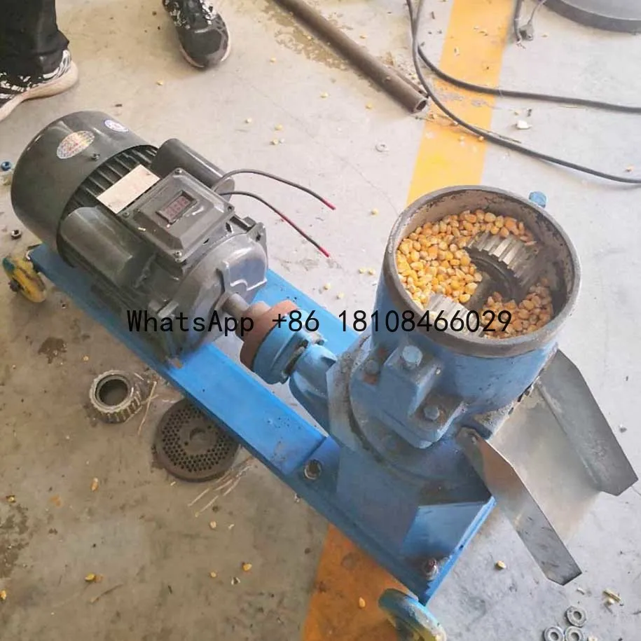 

Cattle Feed Manufacturing Machines Pallet Feed Processing Machinery Motor Stainless Steel Provided Automatic Food for Fish Farms