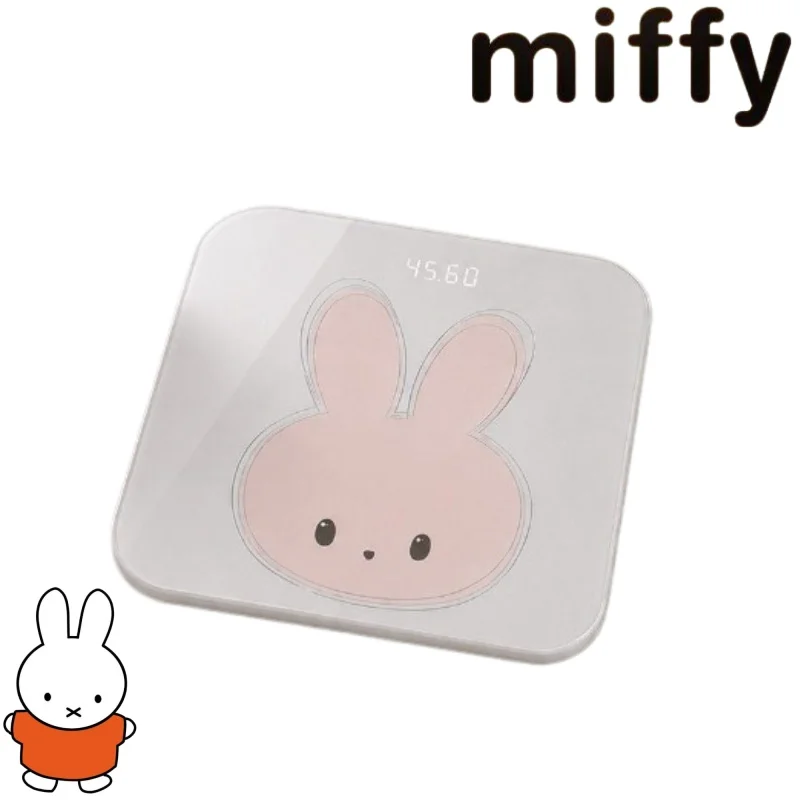 Miffy Bunny Sweet and Cute Creative Cartoon Pattern Home Simple Stylish Rechargeable Precise Smart Electronic Scale Holiday Gift