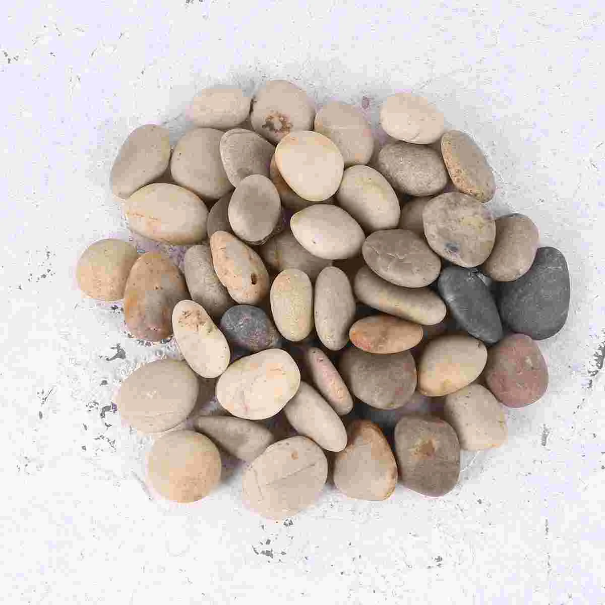 50 PCS Toy Children DIY Kits Craft Stone Painting Rocks Painted Children's Drawing Stones Aldult