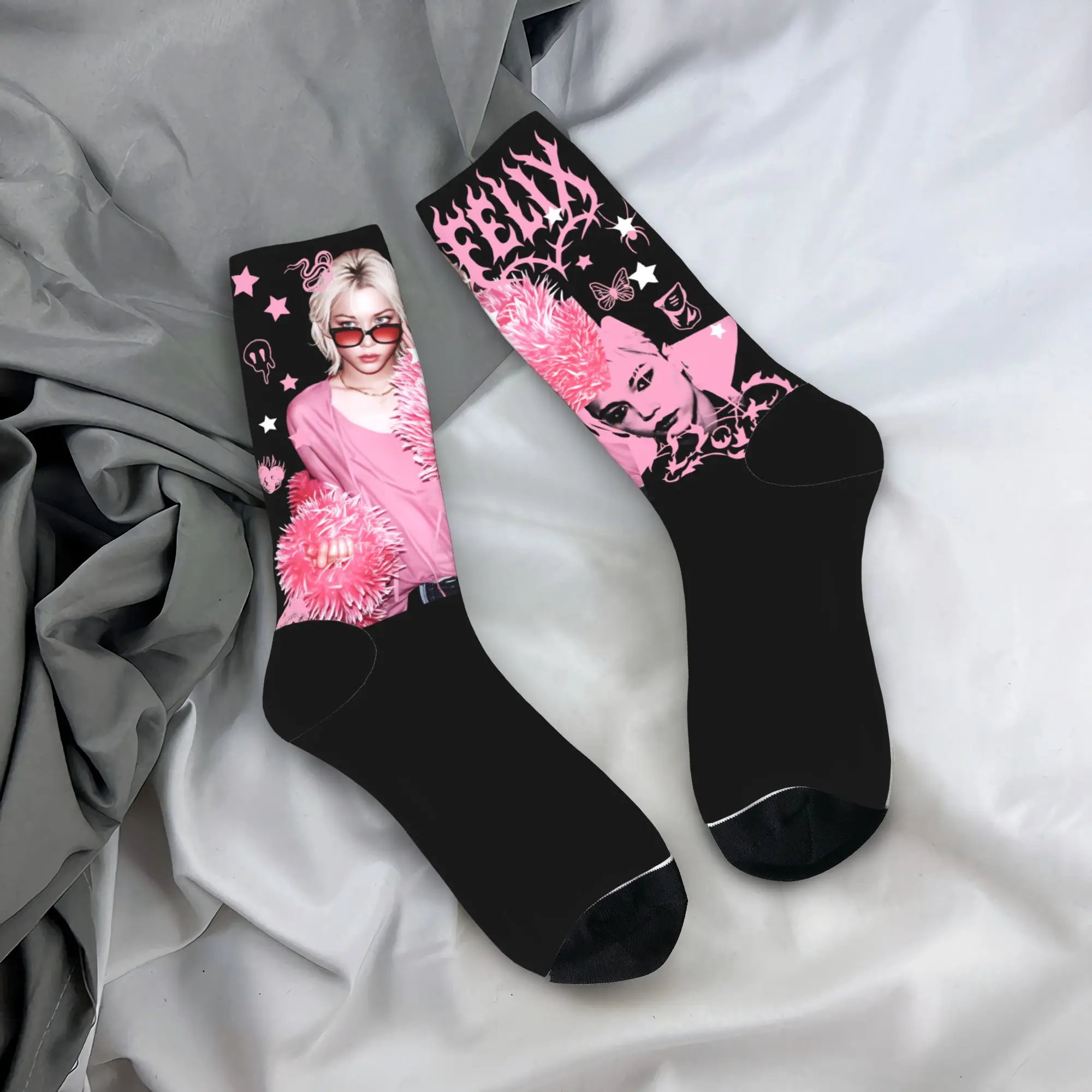 

Kpop Do it Album Socks Winter Stockings Trendy Men's Quality Socks Pattern Running Sports Anti Skid Socks