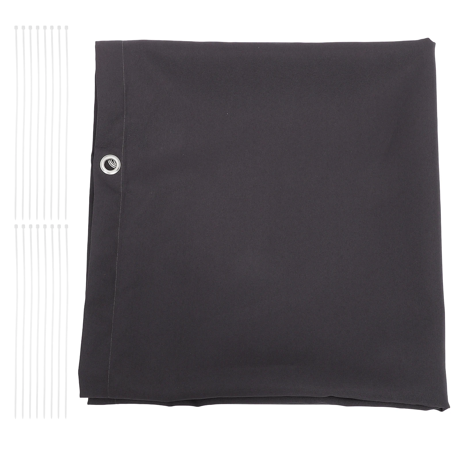 

Balcony Screen Sunshade 70x300cm Dark Grey Privacy Fence Shade Cover Outdoor Apartment Deck Panel Garden Cloth