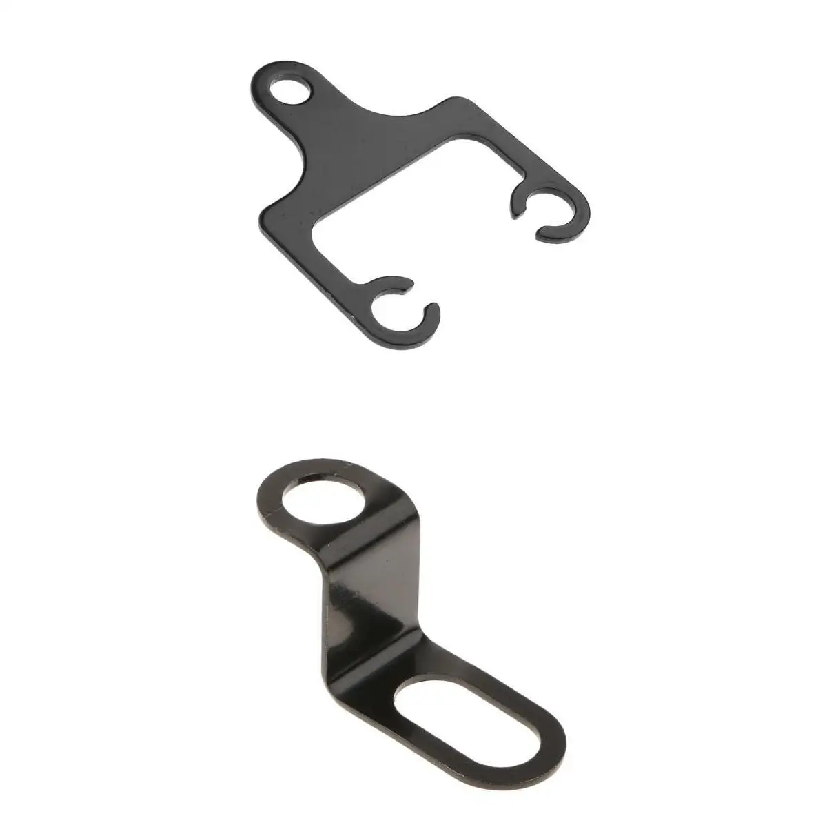 Universal Motorbike Meter Gauge Bracket Black Aluminum Alloy Speedometer Tachometer Mount for Various Models