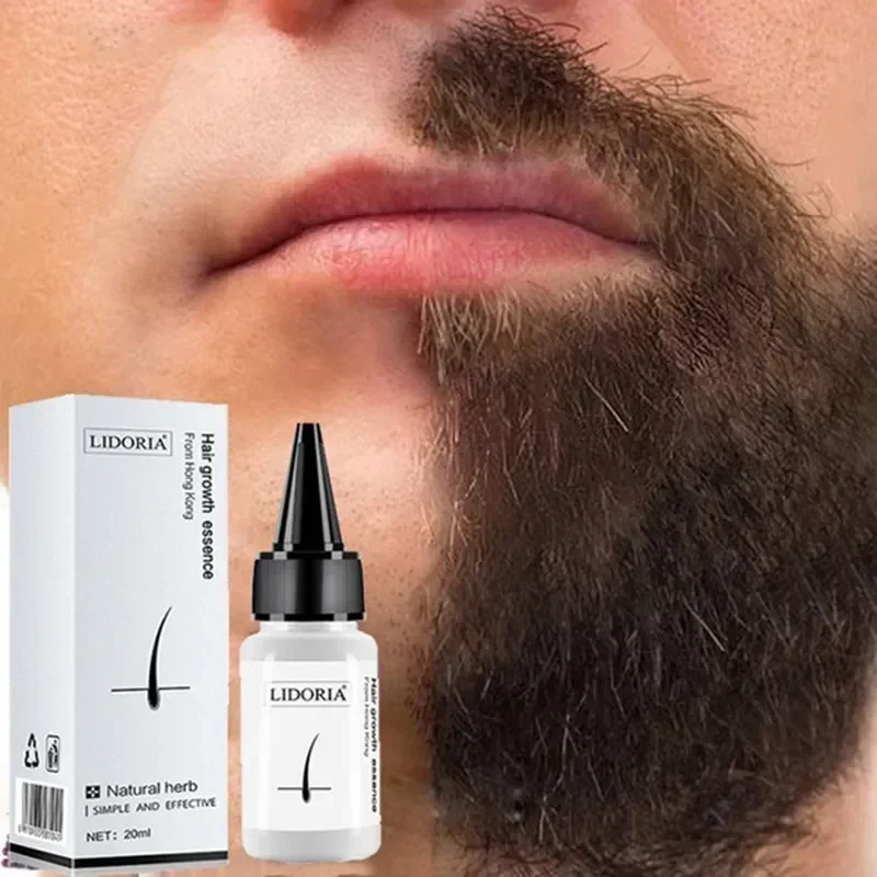 Fast Hair Growth Serum Beard Oil Axillary and Chest Hair Regrowth Fluid Longer Thicker Preventing alopecia Anti-Hair Loss