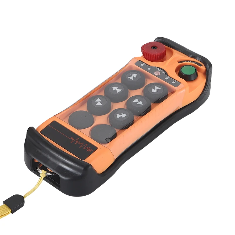 Imagem -04 - Interruptor sem Fio para Talha de Rádio Controle Remoto Botões Canal de Velocidade Dupla Controlador de Empilhadeira 12264v Qualidade Superior Q606