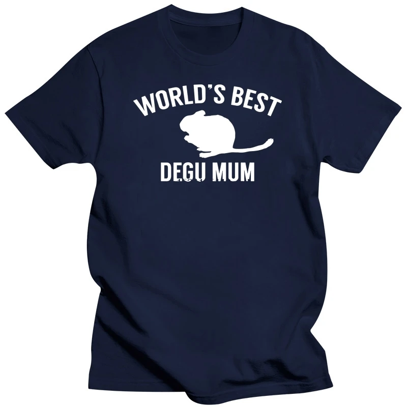 Worlds best degu mum unisex  t-shirt animal pet lover nature octodon chile