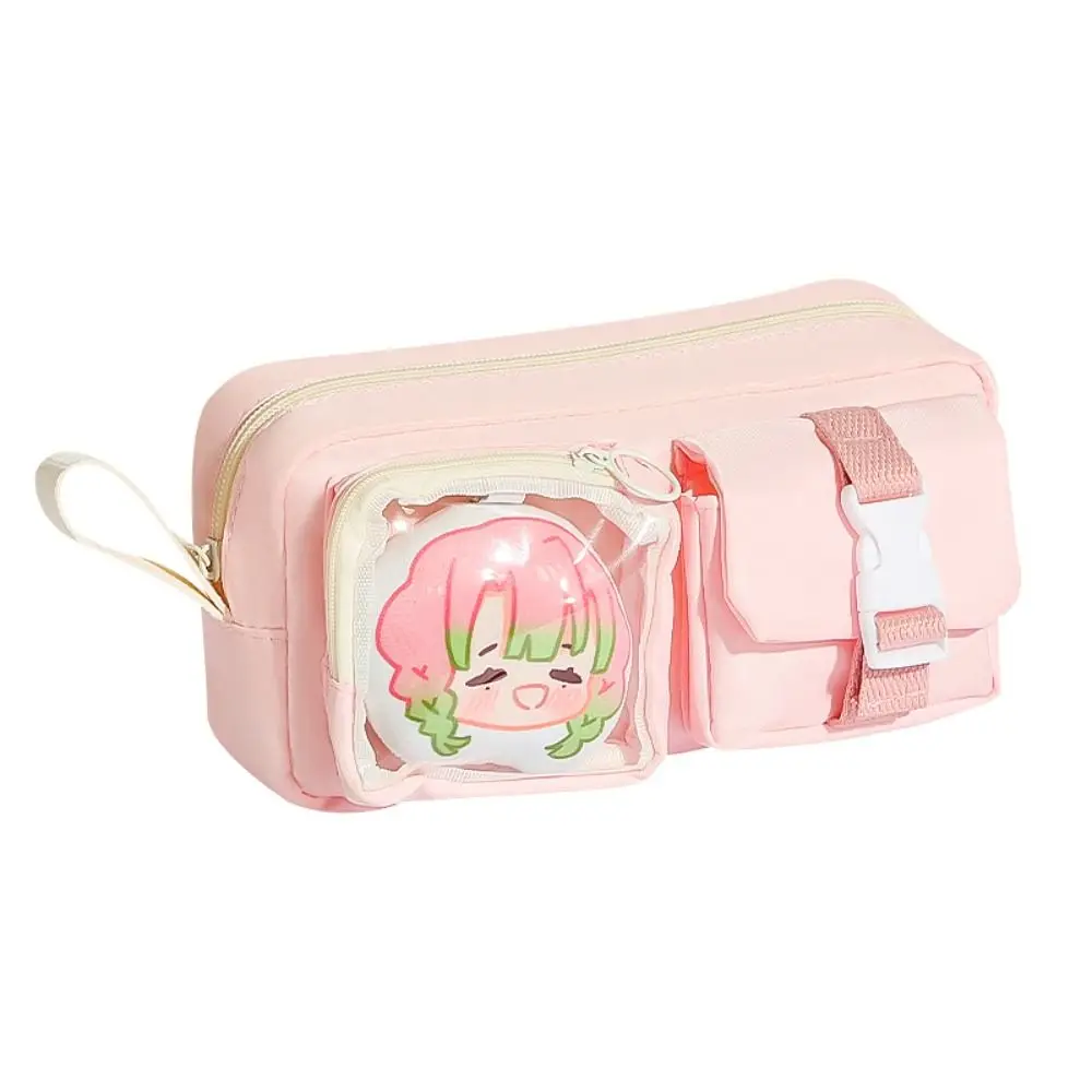 

Multi-functional Multi-pocket Pencil Case Large-capacity Portable Pen Bag Stationery Organizer Gift