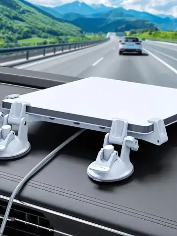 One Bracket 2 Suction Cups For Starlink Mini Sunroof Suction Cup Car Mount Bracket Navigation For Starlink Mini Mounting Kit