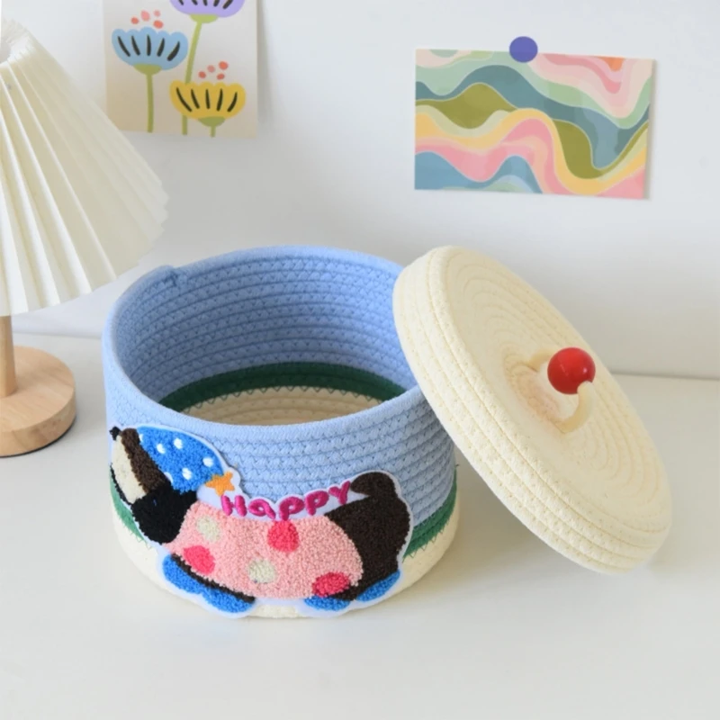 

Cartoon Themed Kids Storage Box For School Home Use Portable Safe Container