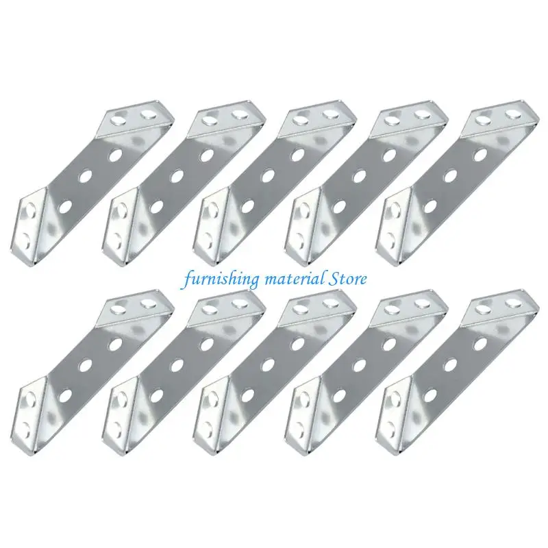

Y5GD 10Pcs Cabinet Support Fixing Frame Corners Brace for
