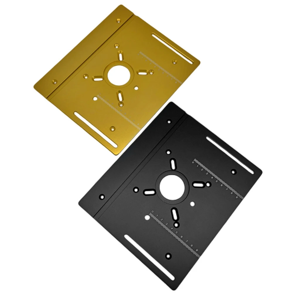 Router Table Insert Plate Aluminum Alloy Wood Milling Flip Board Trimming Machine Engraving Auxiliary Tool Woodworking Benches view 6