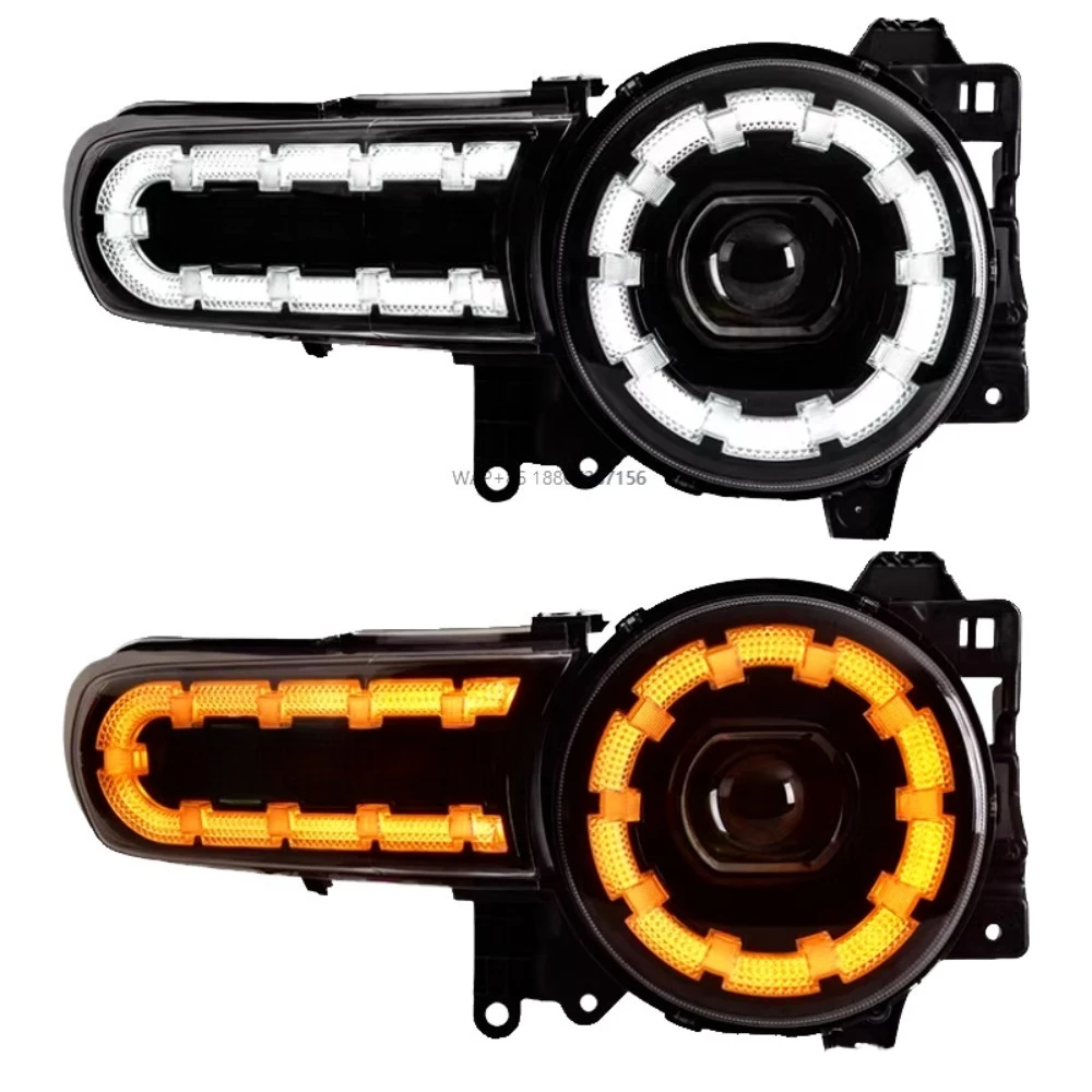 

High Auto LED Head Lamp DRL Front Light Plug&Play Dynamic Head Lamp Upgrade Car Accessories for FJ Cruiser 2007-2020